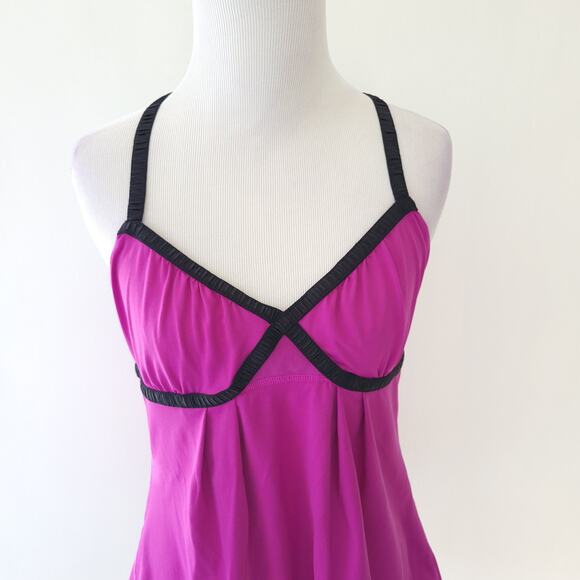 Lululemon Dance Strap Tank Ultra Violet Babydoll Yoga Loose Fit 8 - Picture 6 of 12